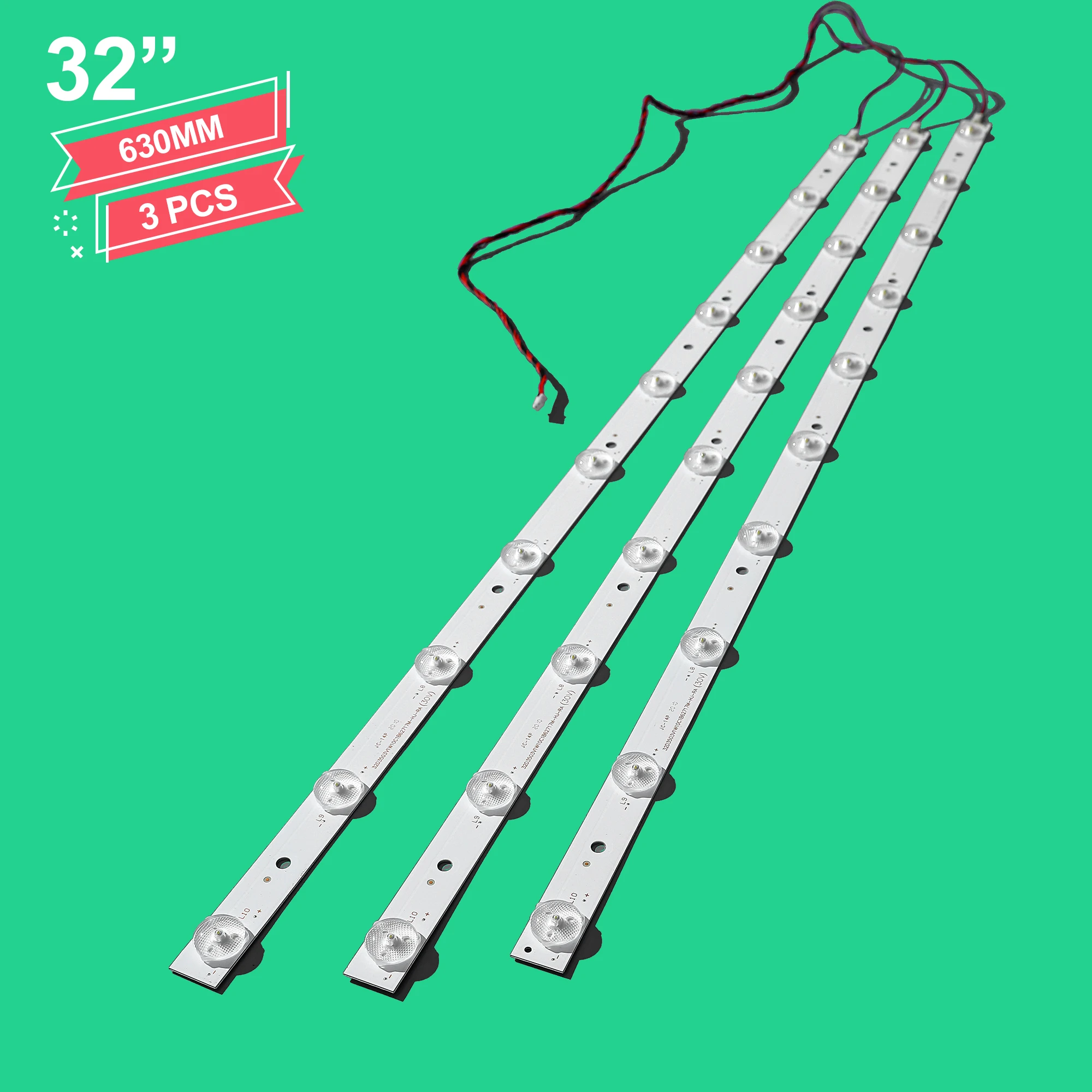 LED Backlight General IC-A-HWT32D042 Light Bar B2C6 D6Z6 180-W00-320000H Light Bar
LED Backlight General IC-A-HWT32D042 Light Bar B2C6 D6Z6 180-W00-320000H Light Bar