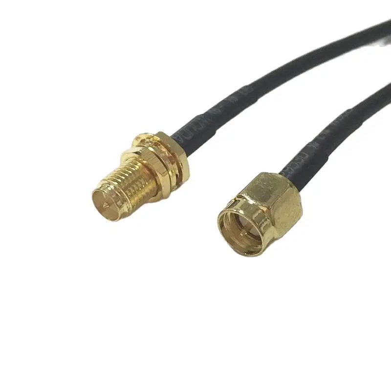 1PC New Wireless Modem Cable SMA Male Plug To RP SMA Female Jack Nut Connector RG174 Coaxial Cable Pigtail 20CM 8" Adapter
1PC New Wireless Modem Cable SMA Male Plug To RP SMA Female Jack Nut Connector RG174 Coaxial Cable Pigtail 20CM 8" Adapter