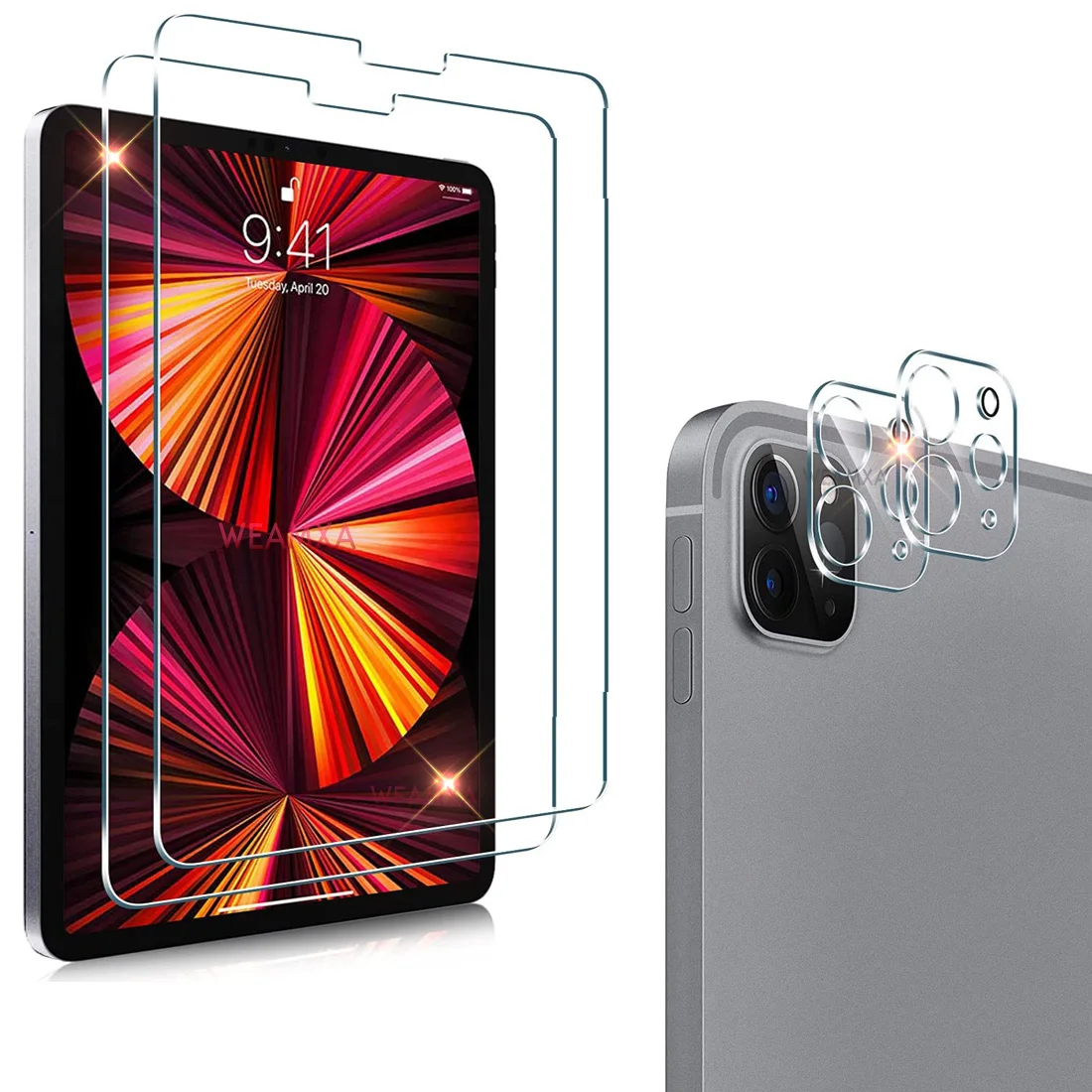 For 2021 iPad Pro 11 Clear Tempered Glass Metal Screen Rear Camera Lens Guard Film For Apple iPad 11 3rd Gen Screen Protector
For 2021 iPad Pro 11 Clear Tempered Glass Metal Screen Rear Camera Lens Guard Film For Apple iPad 11 3rd Gen Screen Protector