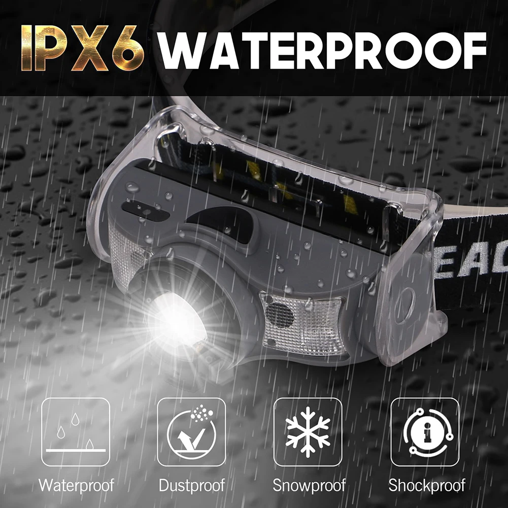 Headlight Body Motion Sensor Mini LED headlamp Head Light Torch Lamp Fishing USB Rechargeable Powerful Lantern Lampe for Camping
Headlight Body Motion Sensor Mini LED headlamp Head Light Torch Lamp Fishing USB Rechargeable Powerful Lantern Lampe for Camping