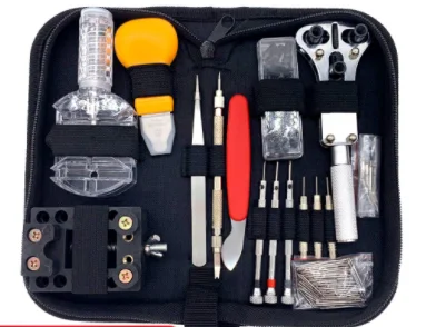 144 Pcs Watch Repair Tool Kit Watch Band Link Pin Tool Set with Carrying Case Suitable for Battery Replacement Strap Adjustment
144 Pcs Watch Repair Tool Kit Watch Band Link Pin Tool Set with Carrying Case Suitable for Battery Replacement Strap Adjustment