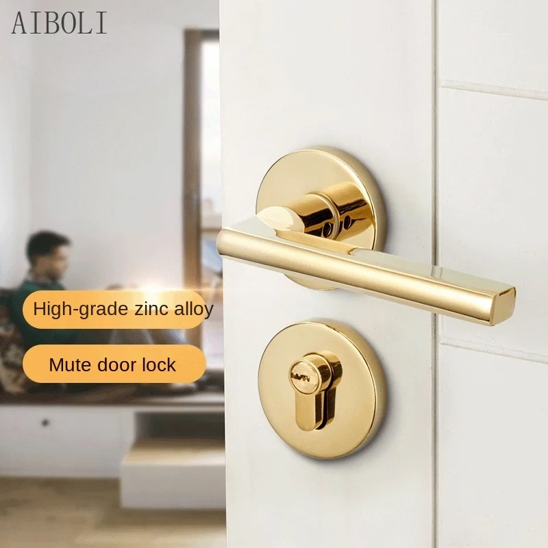 Bedroom Room Interior Door Lock Split Lock Zinc Alloy Magnetic Mute Door Lock Room Door Lock
Bedroom Room Interior Door Lock Split Lock Zinc Alloy Magnetic Mute Door Lock Room Door Lock
