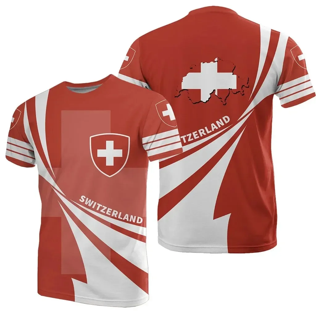Swiss Flag T-shirt Summer for Men Oversized T Shirt Short Sleeve Tee Casual Tops Funny Fashion Outfit Breathable Clothing
Swiss Flag T-shirt Summer for Men Oversized T Shirt Short Sleeve Tee Casual Tops Funny Fashion Outfit Breathable Clothing