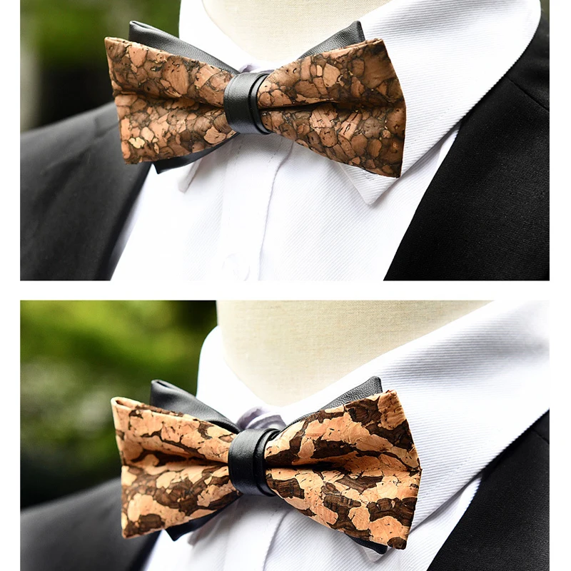 Bow Tie High-end Men's Groom Trendy Fashion Marriage Business Banquet Suit Shirt Accessories Double Cork Leather Bowtie
Bow Tie High-end Men's Groom Trendy Fashion Marriage Business Banquet Suit Shirt Accessories Double Cork Leather Bowtie