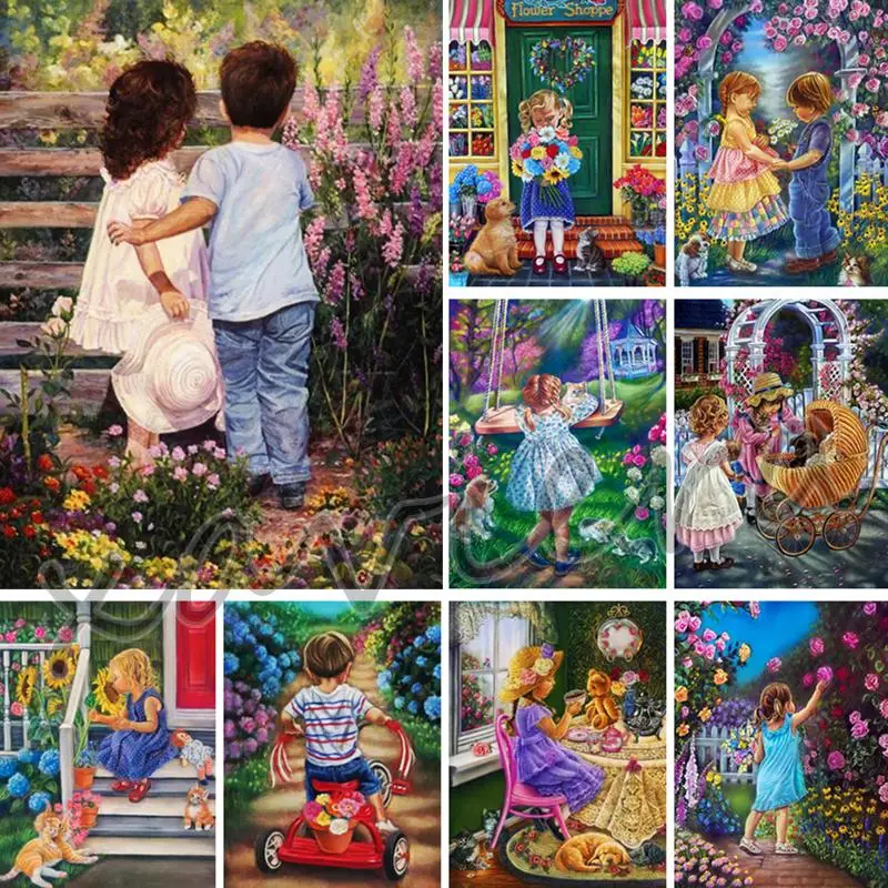 5D Diy Child Portrait Diamond Painting Boys Girls Full Round Square Drill Cross Stitch Diamond Embroidery Kit Home Decoration
5D Diy Child Portrait Diamond Painting Boys Girls Full Round Square Drill Cross Stitch Diamond Embroidery Kit Home Decoration