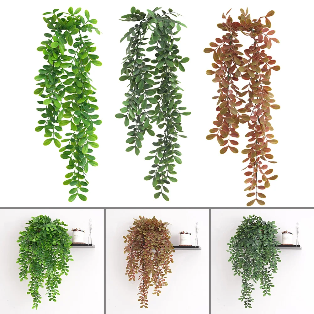 Artificial Plant Vines Wall Hanging Rattan Leaves Branches Outdoor Garden Home Decoration Plastic Fake Silk Leaf Green Plant Ivy
Artificial Plant Vines Wall Hanging Rattan Leaves Branches Outdoor Garden Home Decoration Plastic Fake Silk Leaf Green Plant Ivy