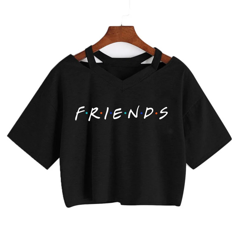 Friends Tv Show T Shirt Women Ullzang Harajuku Gothic T-shirt Funny Cartoon Fashion Anime Tshirt Casual Crop Top Tees Female 90s
Friends Tv Show T Shirt Women Ullzang Harajuku Gothic T-shirt Funny Cartoon Fashion Anime Tshirt Casual Crop Top Tees Female 90s