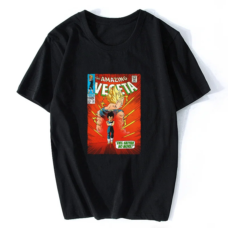 The Amazing Vegeta Black T Shirt Men Streetwear Harajuku Cotton Print T-Shirt Camiseta Masculina Tee Shirt Homme New Summer
The Amazing Vegeta Black T Shirt Men Streetwear Harajuku Cotton Print T-Shirt Camiseta Masculina Tee Shirt Homme New Summer