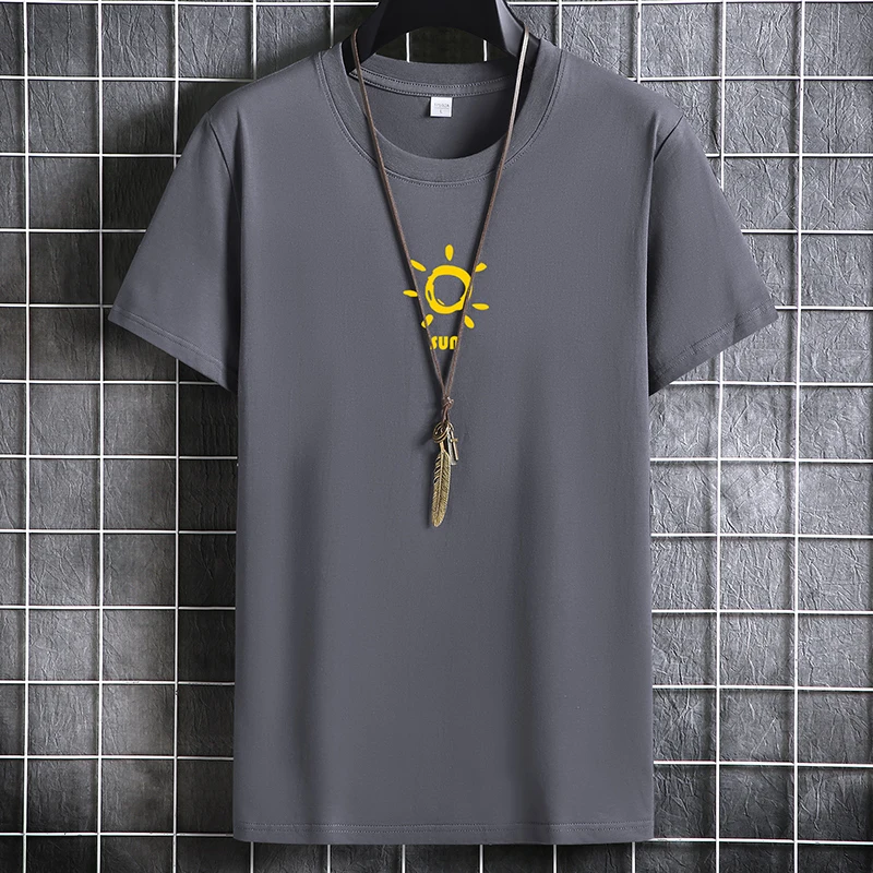 T-Shirt Men Clothing 2022 Summer Short Sleeve Couple High Quality Top Tees Basic Bottoming Cotton T Shirt Male Fashion Tshirt
T-Shirt Men Clothing 2022 Summer Short Sleeve Couple High Quality Top Tees Basic Bottoming Cotton T Shirt Male Fashion Tshirt