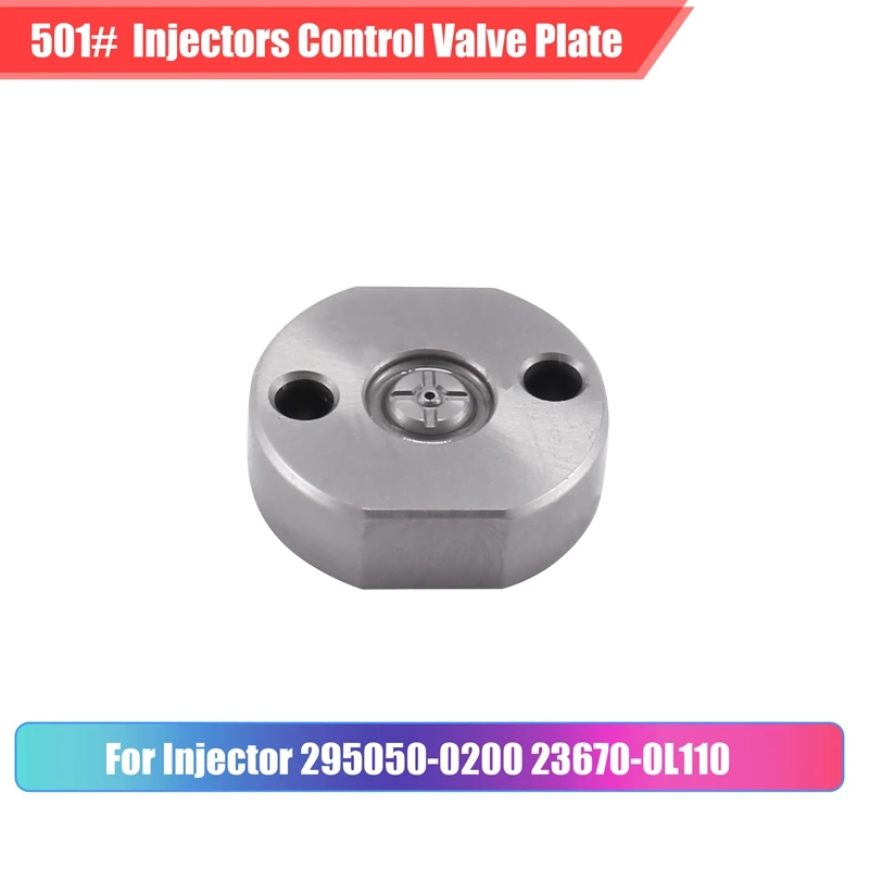 501 Crude Oil Injector Orifice Control Valve Plate Common Rail Control Valve For Injector 295050-0200 23670-0L110
501 Crude Oil Injector Orifice Control Valve Plate Common Rail Control Valve For Injector 295050-0200 23670-0L110