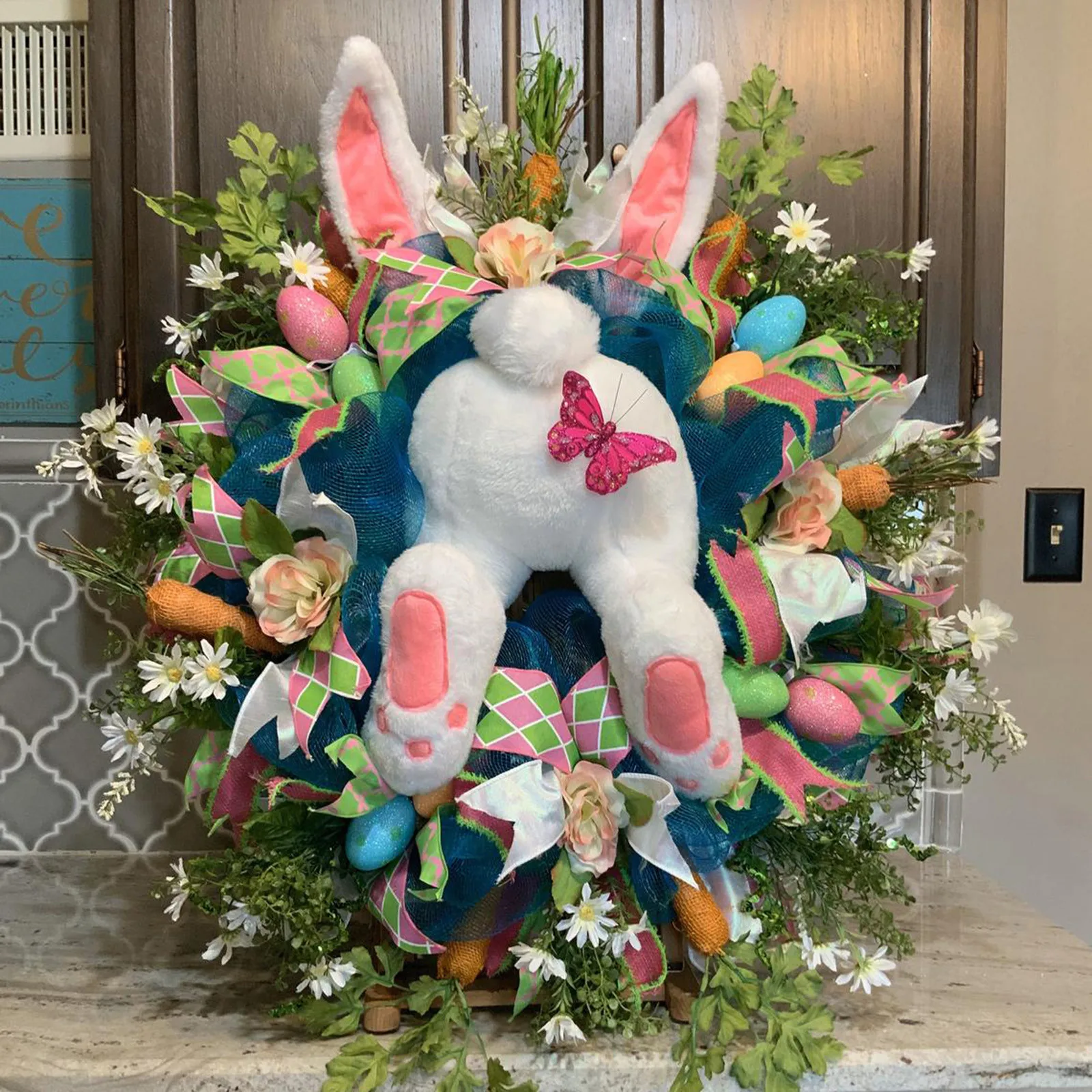 1PC Easter Bunny Garland Decoration Funny Bunny Butt with Ear Garland Cute DIY Ornament Colorful Easter Party Decorations 2022
1PC Easter Bunny Garland Decoration Funny Bunny Butt with Ear Garland Cute DIY Ornament Colorful Easter Party Decorations 2022