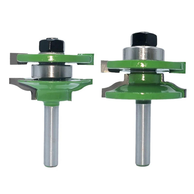 Best 2 Pcs 8Mm Large Stile & Rail Set Ogee Router Bit Set Tenon Cutter For Wood Tungsten Metal Woodworking Milling Cutters
Best 2 Pcs 8Mm Large Stile & Rail Set Ogee Router Bit Set Tenon Cutter For Wood Tungsten Metal Woodworking Milling Cutters