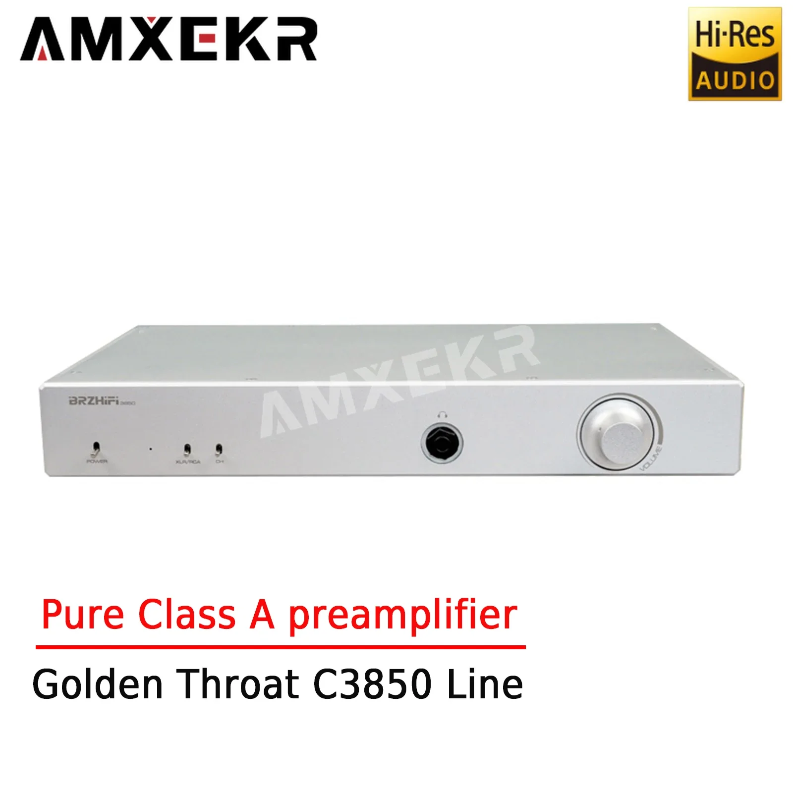 

AMXEKR полностью сбалансированный чистый класс A фронтальный Золотой голос C3850 домашний предварительный аудио усилитель