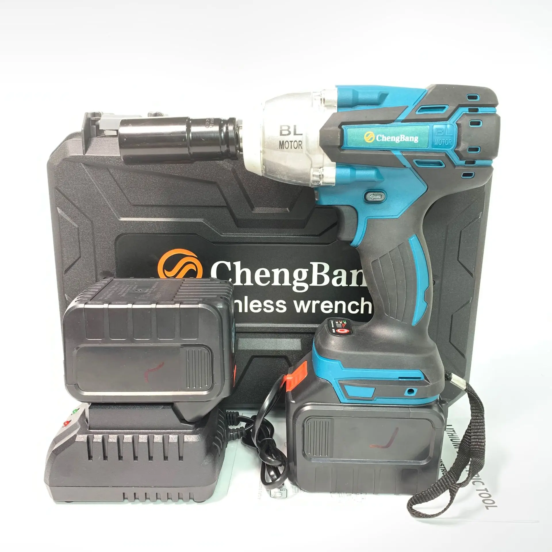 lithium electric brushless electric wrench high torque high-power rechargeable electric wind cannon
lithium electric brushless electric wrench high torque high-power rechargeable electric wind cannon