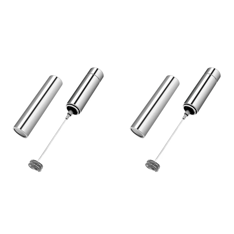 2X Milk Frother Handheld Electric,Travel Coffee Frother. Coffee Frother For Milk Foaming, Latte/Cappuccino Frother Mixer
2X Milk Frother Handheld Electric,Travel Coffee Frother. Coffee Frother For Milk Foaming, Latte/Cappuccino Frother Mixer