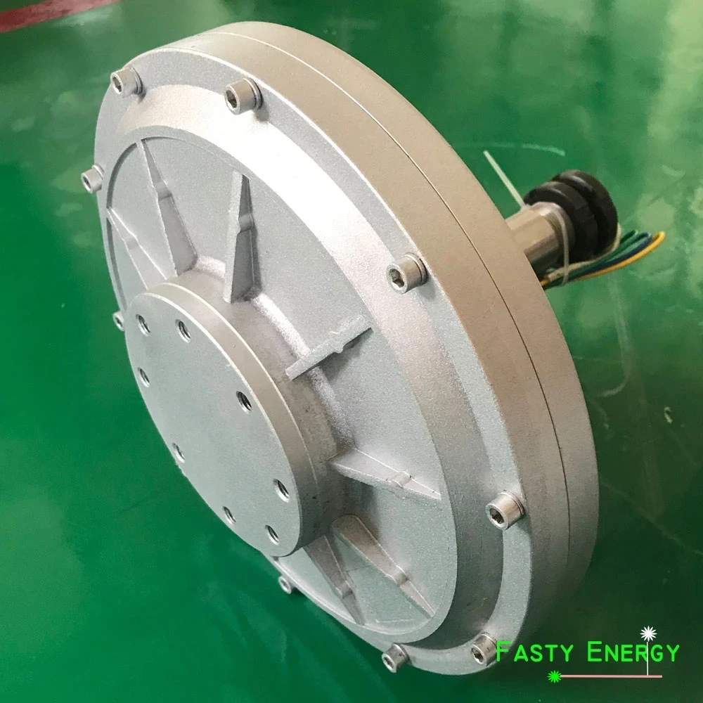 10KW 70RPM 220/380VDC Low Speed Vertical Wind Turbine Permanent Magnet Alternator Coreless Maglev DIY Generator
10KW 70RPM 220/380VDC Low Speed Vertical Wind Turbine Permanent Magnet Alternator Coreless Maglev DIY Generator