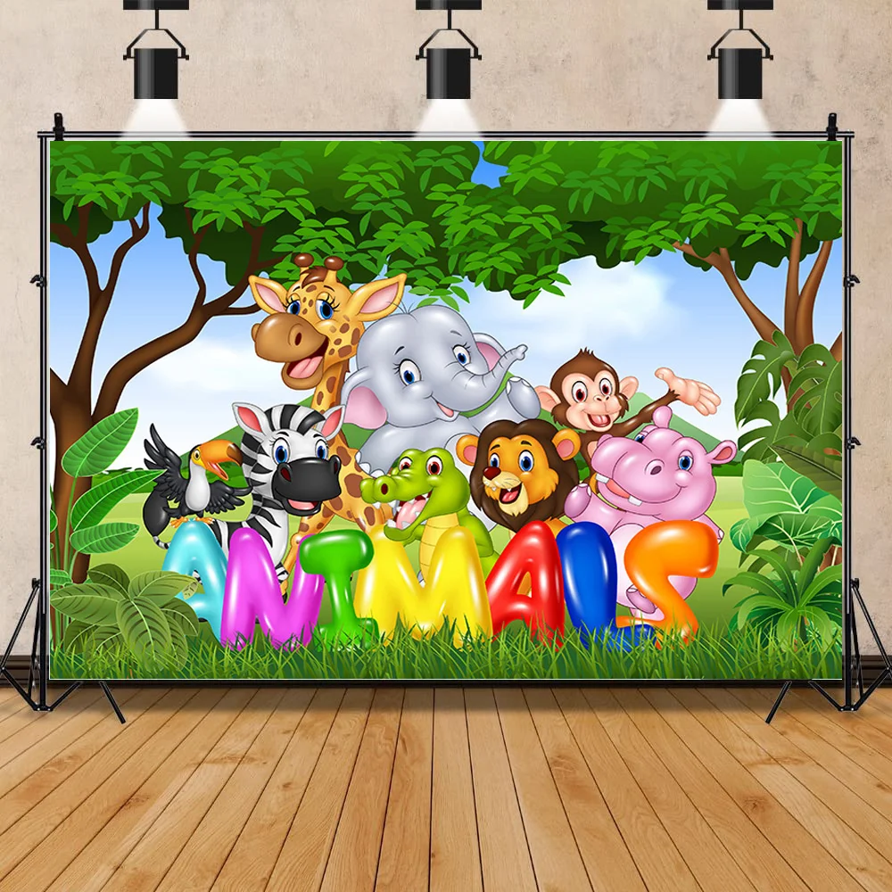 African Animal Elephant Giraffe Lion Children's Birthday and Newborn Photography Background Prop FZ-07
African Animal Elephant Giraffe Lion Children's Birthday and Newborn Photography Background Prop FZ-07