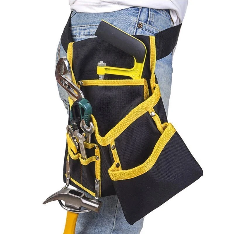 Multi-functional Electrician Tools Bag Waist Pouch Belt Storage Holder Organizer Garden Tool Kits Waist Packs Oxford Cloth
Multi-functional Electrician Tools Bag Waist Pouch Belt Storage Holder Organizer Garden Tool Kits Waist Packs Oxford Cloth