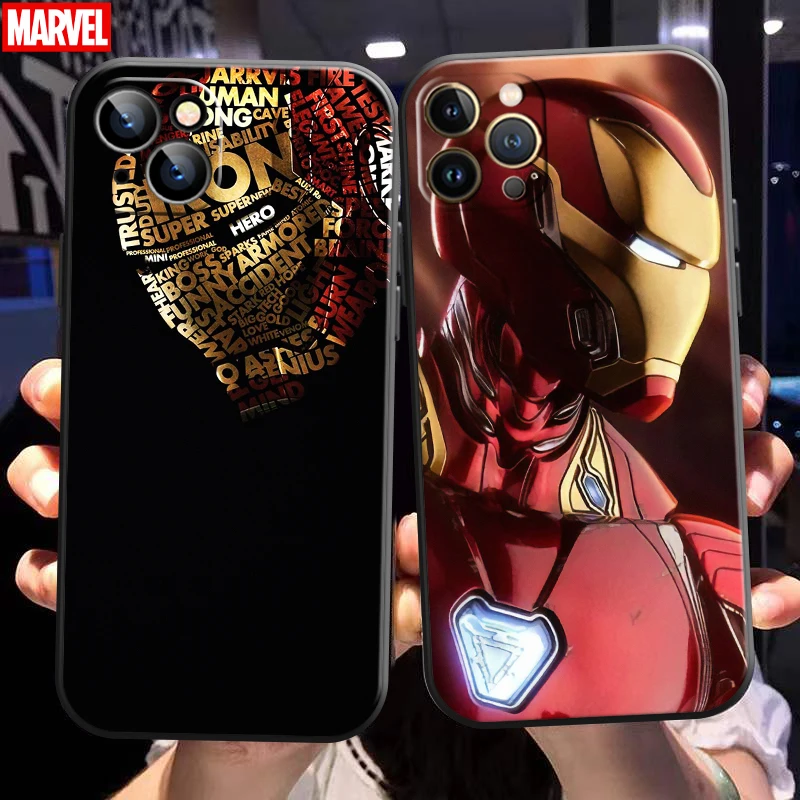 Marvel Avengers Iron Man For Apple iPhone 13 12 11 Pro 12 13 Mini X XR XS Max 5 6 6S 7 8 Plus SE2020 Phone Case Funda Black
Marvel Avengers Iron Man For Apple iPhone 13 12 11 Pro 12 13 Mini X XR XS Max 5 6 6S 7 8 Plus SE2020 Phone Case Funda Black
