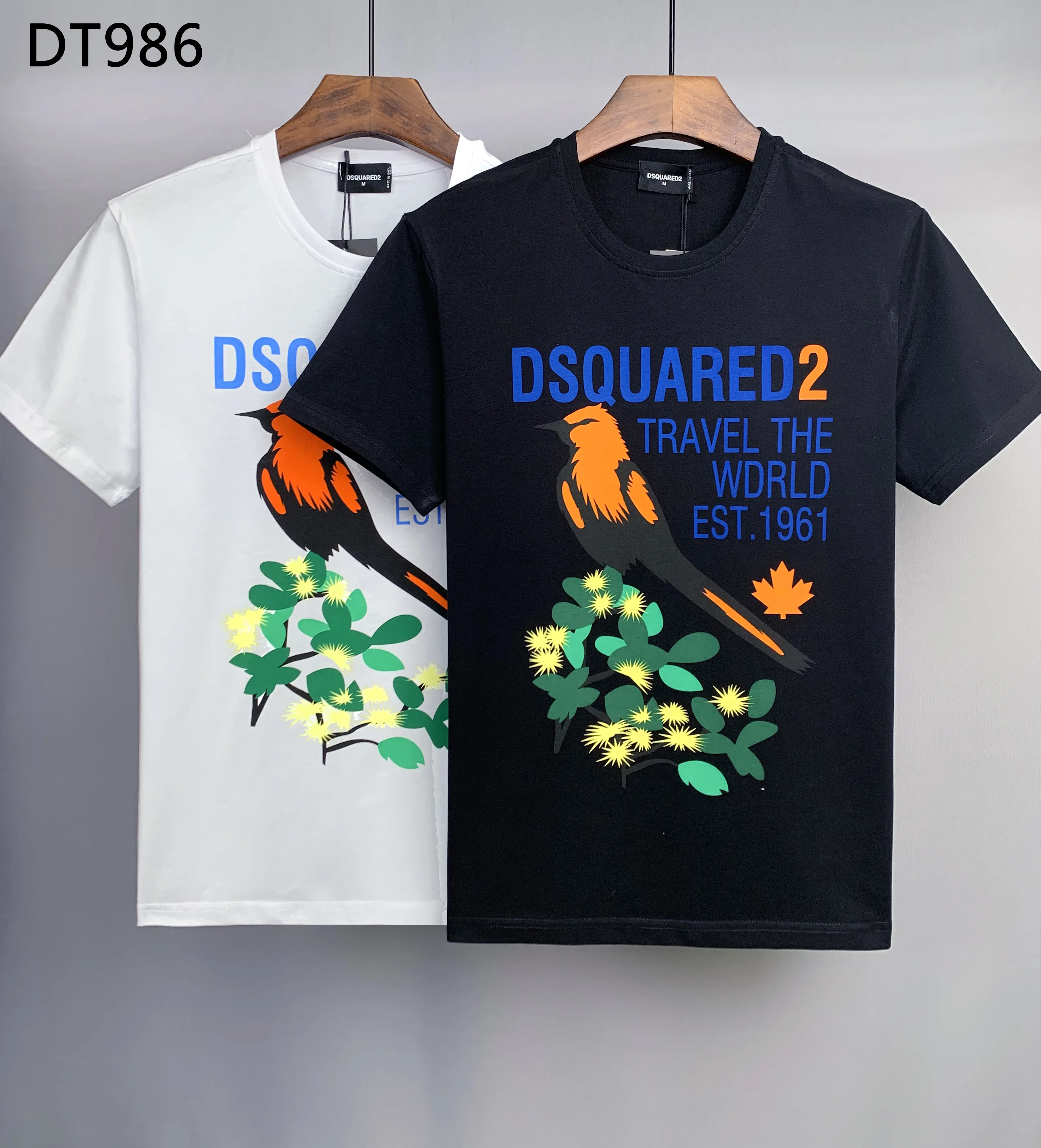 Dsquared2 Travel The World Men Women Lovers Couple Fashion Cotton Dsq2 Short Sleeve D2 Round Neck T Shirt Boyfriend Gift DT986
Dsquared2 Travel The World Men Women Lovers Couple Fashion Cotton Dsq2 Short Sleeve D2 Round Neck T Shirt Boyfriend Gift DT986
