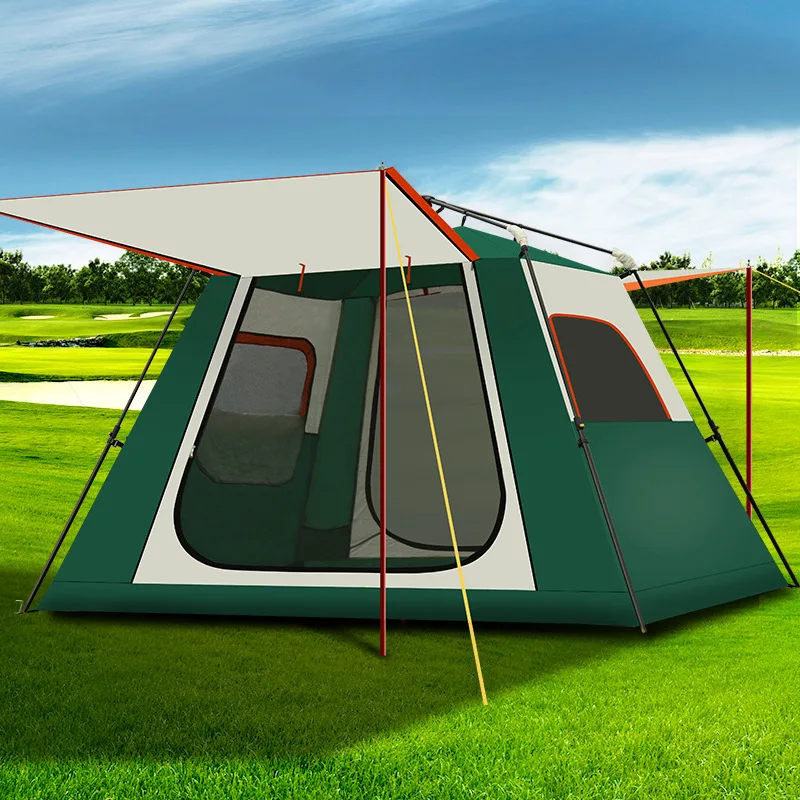 Outdoor tent 3-4 people thickened rain-proof sunscreen canopy camping camping family travel multi-person large tent
Outdoor tent 3-4 people thickened rain-proof sunscreen canopy camping camping family travel multi-person large tent