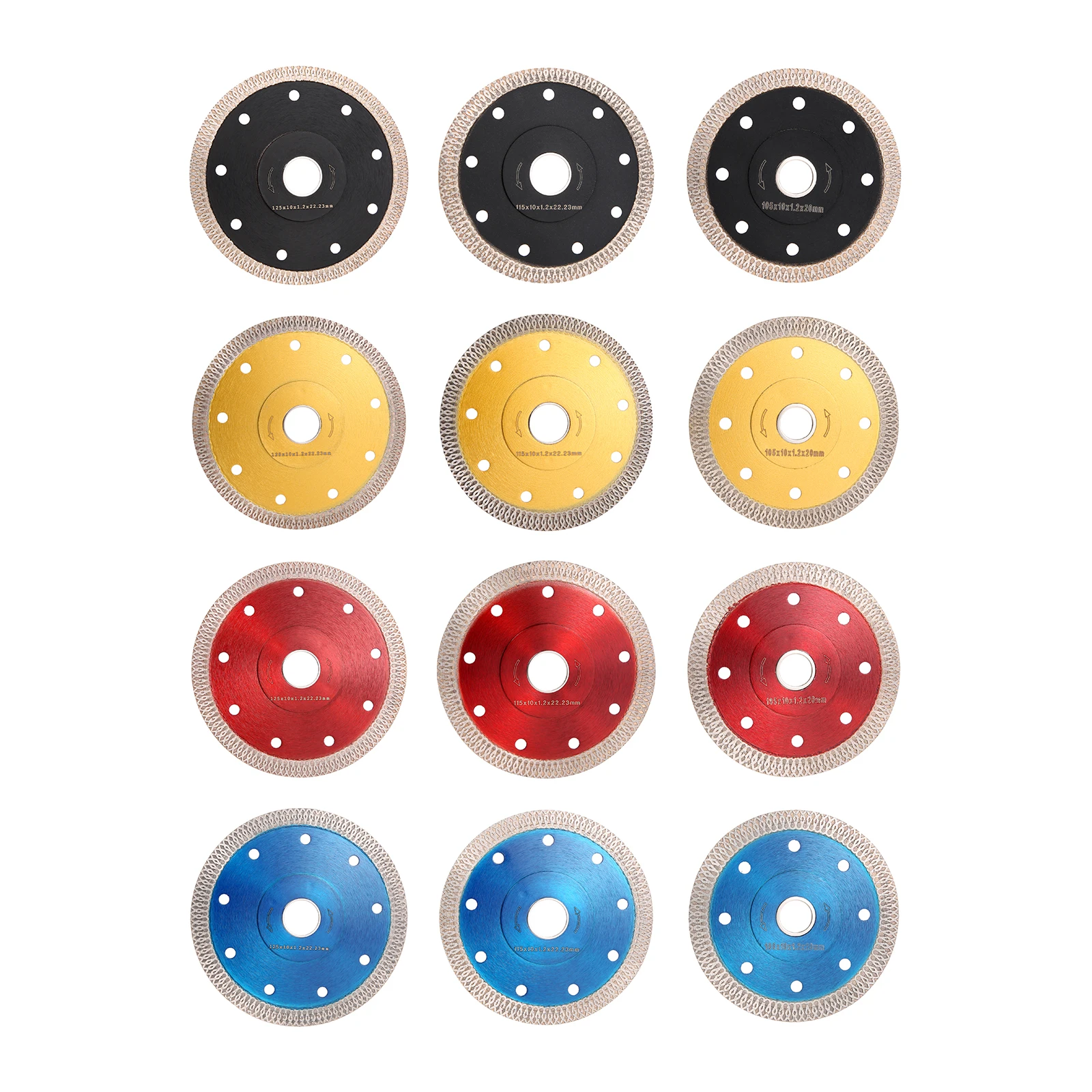 105/115/125mm Diamond Saw Blade Super Thin Tile Blades Cutting Off Disc Wheel for Porcelain Granite Marble Ceramic Angle Grinder
105/115/125mm Diamond Saw Blade Super Thin Tile Blades Cutting Off Disc Wheel for Porcelain Granite Marble Ceramic Angle Grinder