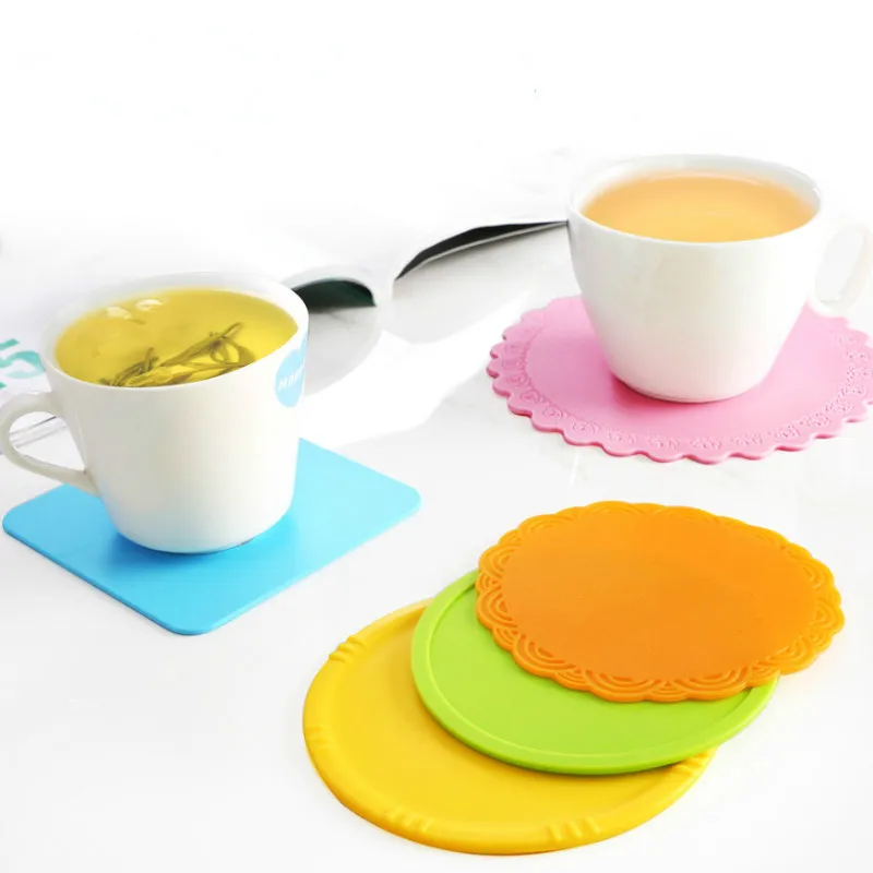 1pc Thicken Food Grade Silicone Water Coaster Insulated Placemat Non-slip Dish Mat High Temperature Resistant Table Mat Cup Pad
1pc Thicken Food Grade Silicone Water Coaster Insulated Placemat Non-slip Dish Mat High Temperature Resistant Table Mat Cup Pad