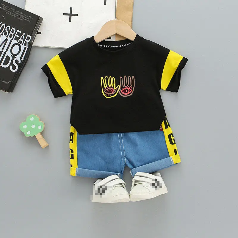 New 100%Cotton Summer Kids Clothing Sets Fashion Cartoons Children's Clothing Baby Boys Clothes T-shirt+Shorts Clothing for Boys
New 100%Cotton Summer Kids Clothing Sets Fashion Cartoons Children's Clothing Baby Boys Clothes T-shirt+Shorts Clothing for Boys