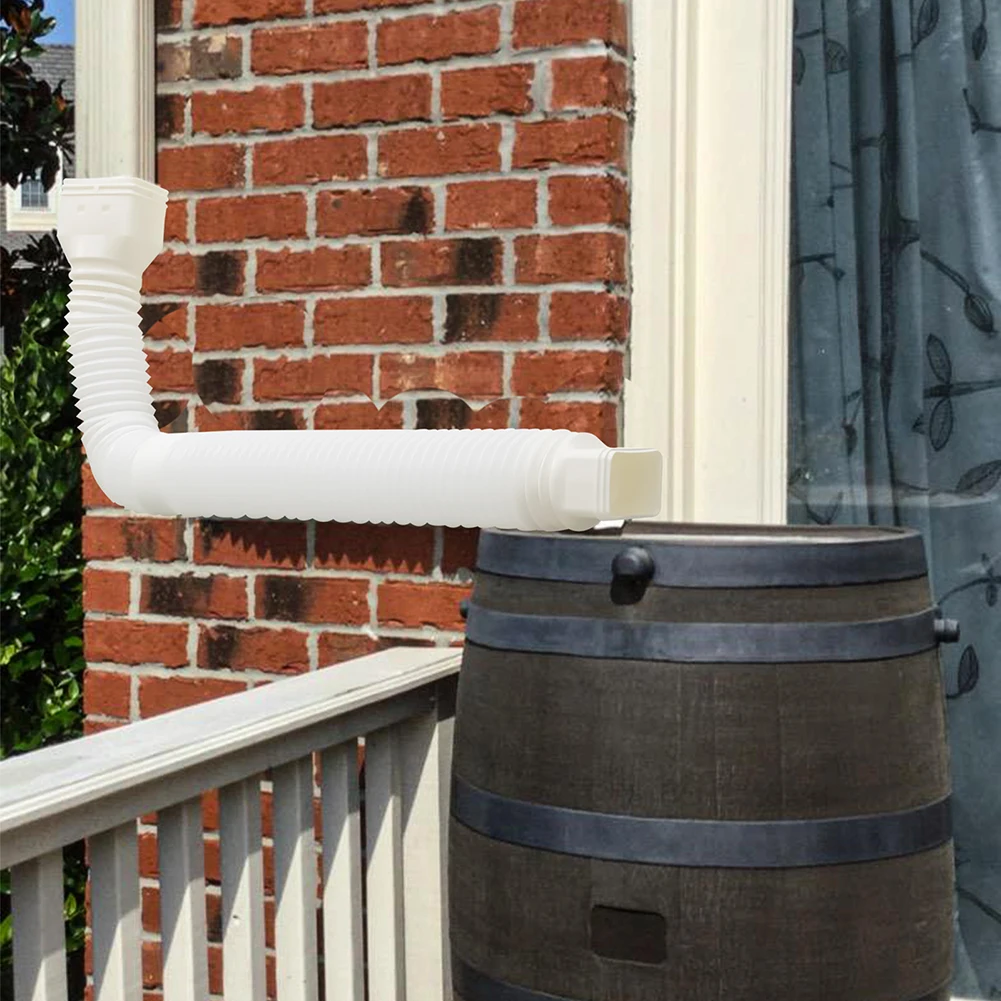 Extends 21\" To 60\" Gutter Downspout Extensions Rain Gutter Downspout Extensions Flexible Drain Downspout Extender Connector
Extends 21\" To 60\" Gutter Downspout Extensions Rain Gutter Downspout Extensions Flexible Drain Downspout Extender Connector