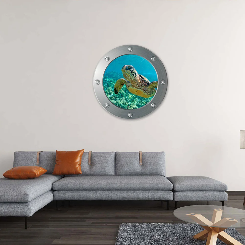 Wall Stickers Decals Ocean Sea 3D Sticker Decal Animal Life Decoration World Porthole Bedroom Turtle Decor Dolphin Peel
Wall Stickers Decals Ocean Sea 3D Sticker Decal Animal Life Decoration World Porthole Bedroom Turtle Decor Dolphin Peel