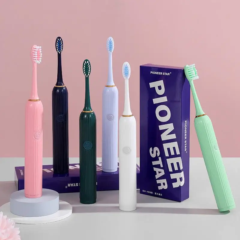 Roman Column Electric Toothbrush Battery Model Adult Soft Hair Sonic Macaron Color Couple Waterproof Electric Toothbrush
Roman Column Electric Toothbrush Battery Model Adult Soft Hair Sonic Macaron Color Couple Waterproof Electric Toothbrush