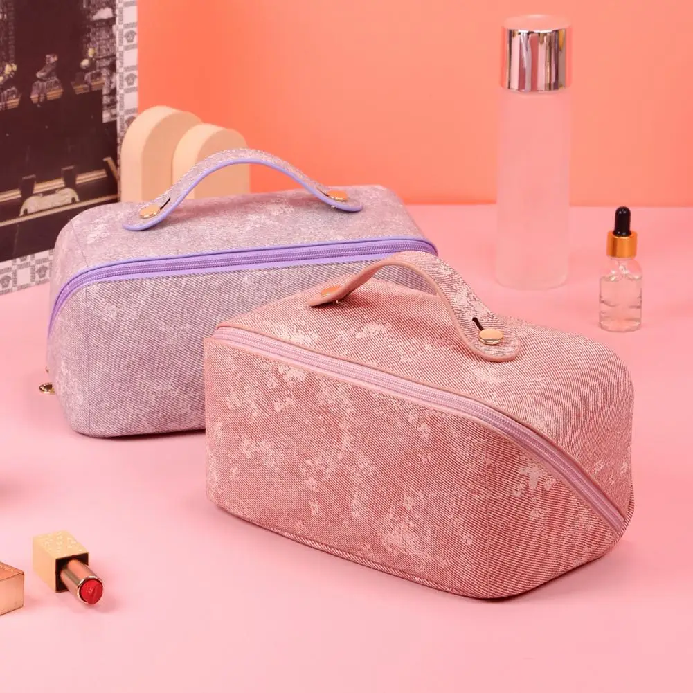 Makeup Bag Women Cosmetic Pouch Waterproof Faux Leather Makeup Pouch Ladies Makeup Travel Wash Handbag Storage Case
Makeup Bag Women Cosmetic Pouch Waterproof Faux Leather Makeup Pouch Ladies Makeup Travel Wash Handbag Storage Case