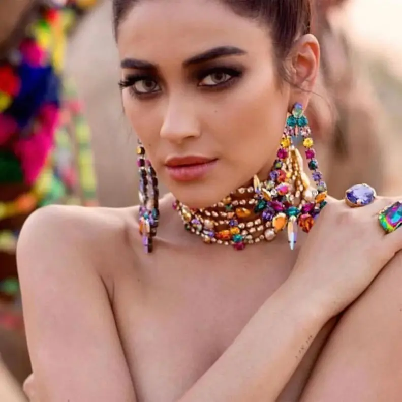 Best Lady Exquisite Luxury Rhinestone Crystal Drop Earrings for Women Princess Banquet Wedding Geometric Heart Earrings Jewelry
Best Lady Exquisite Luxury Rhinestone Crystal Drop Earrings for Women Princess Banquet Wedding Geometric Heart Earrings Jewelry