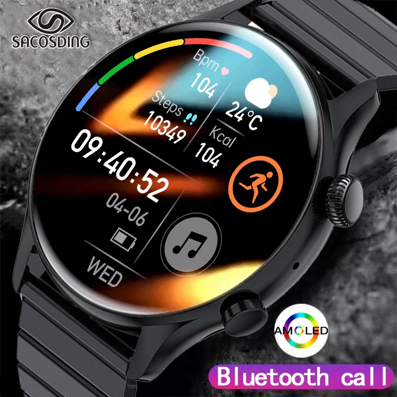 Новинка 2023, умные часы NFC для мужчин и женщин, умные часы AMOLED с поддержкой Bluetooth, часы для звонков, фитнес-трекер, водонепроницаемые часы IP68
Новинка 2023, умные часы NFC для мужчин и женщин, умные часы AMOLED с поддержкой Bluetooth, часы для звонков, фитнес-трекер, водонепроницаемые часы IP68