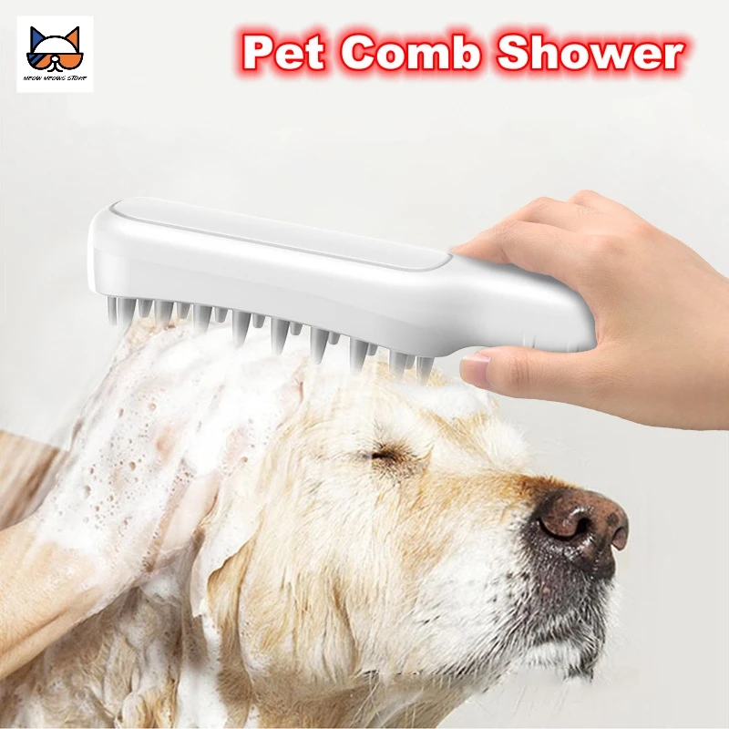 Щетка для ванны для домашних животных, собак, кошек, 2 в 1
Щетка для ванны для домашних животных, собак, кошек, 2 в 1