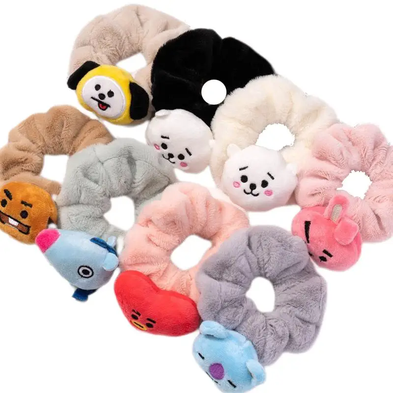 Kawaii Kpop Bt21 резинка для волос мультяшная плюшевая кукла милые аксессуары для волос кольцо для волос с большим кишечником Bts Корея веер подарки...
Kawaii Kpop Bt21 резинка для волос мультяшная плюшевая кукла милые аксессуары для волос кольцо для волос с большим кишечником Bts Корея веер подарки...