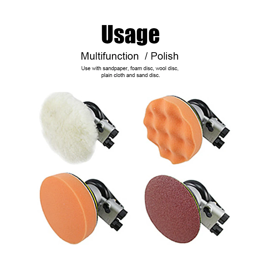 Orbital Air Sander Handheld Mini Pneumatic Polishing Machine 5"/6" 13500RPM High Speed Car Polisher Grinding Machine Air Tool
Orbital Air Sander Handheld Mini Pneumatic Polishing Machine 5"/6" 13500RPM High Speed Car Polisher Grinding Machine Air Tool