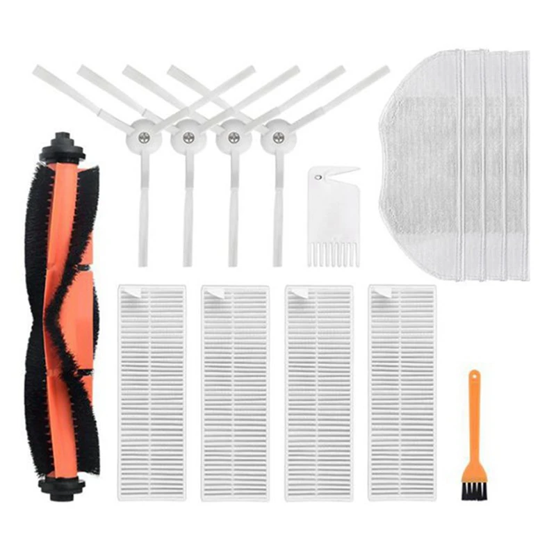 15Pcs For Xiaomi Mijia G1 Main Brush Side Brush Filter For Xiaomi Mijia G1 Robot Vacuum Cleaner Accessories
15Pcs For Xiaomi Mijia G1 Main Brush Side Brush Filter For Xiaomi Mijia G1 Robot Vacuum Cleaner Accessories