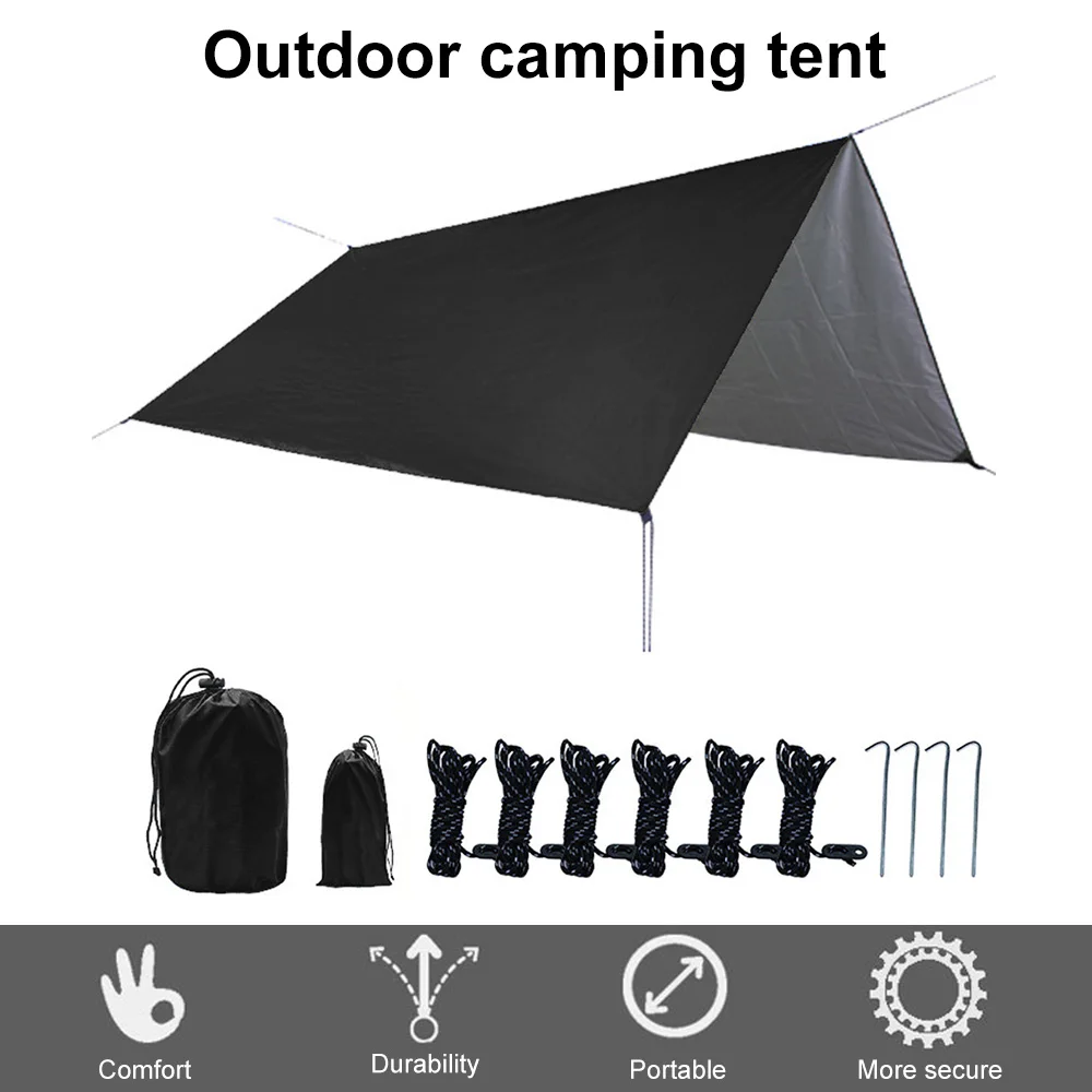 Outdoor Camping Tarp Ultralight Garden Canopy Sunshade Waterproof Rainproof Tarpaulin Shelter UV Resistant Beach Tent Awning
Outdoor Camping Tarp Ultralight Garden Canopy Sunshade Waterproof Rainproof Tarpaulin Shelter UV Resistant Beach Tent Awning