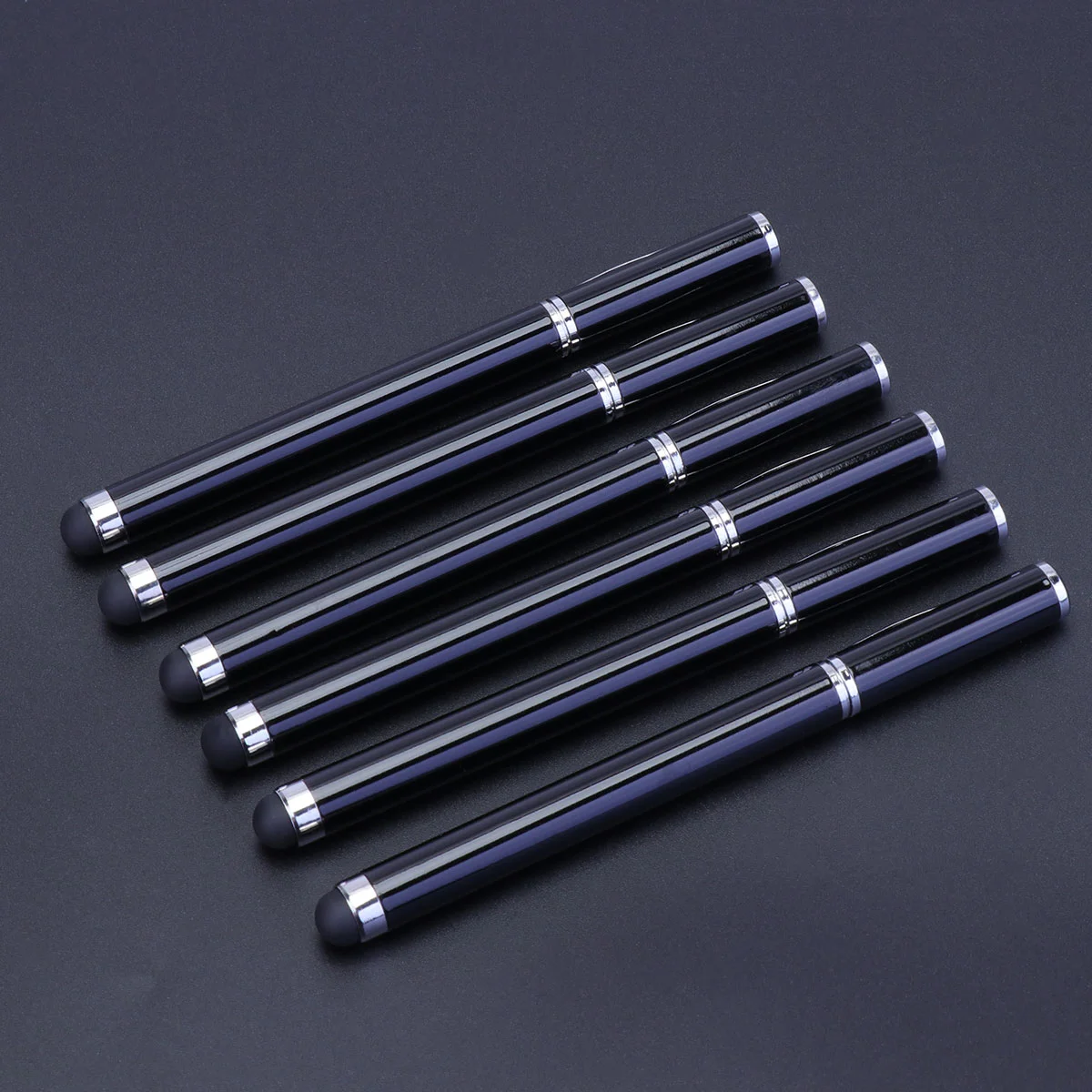 10pcs Aluminum Capacitive Stylus Ballpoint Pen 2-in-1 Writing Touch Screen Pens for Tablets Smartphones (Random Color)
10pcs Aluminum Capacitive Stylus Ballpoint Pen 2-in-1 Writing Touch Screen Pens for Tablets Smartphones (Random Color)