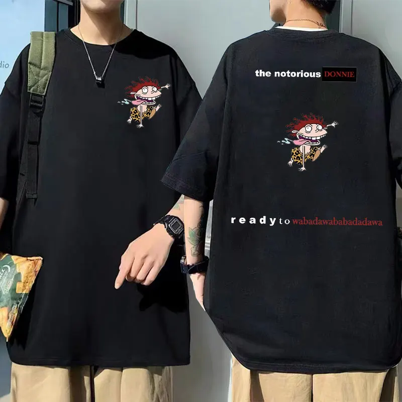 The Notorious Donnie Ready To Wabadawababadadawa Tees Donnie Thornberry Graphic Double Sided Graphic Tshirt Men Funny T-shirts
The Notorious Donnie Ready To Wabadawababadadawa Tees Donnie Thornberry Graphic Double Sided Graphic Tshirt Men Funny T-shirts