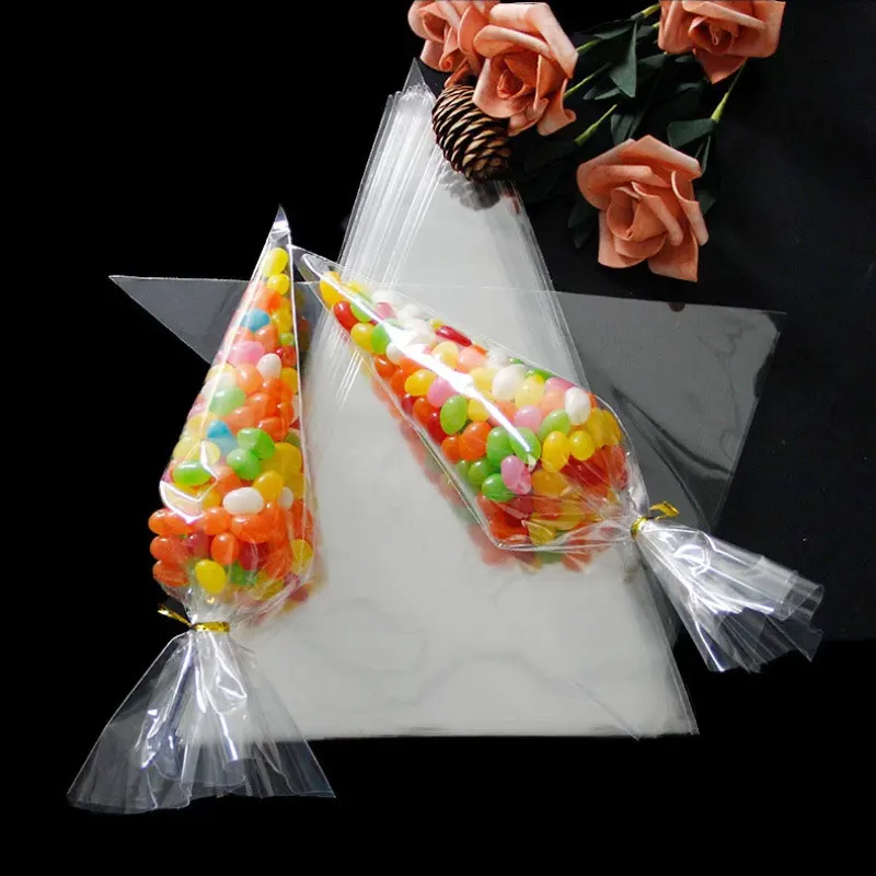 100PCS/Pack Transparent Triangle Bag Health Plastic Candy Bag for Party Birthday Wedding Supplies Small Gift Packaging Boxes
100PCS/Pack Transparent Triangle Bag Health Plastic Candy Bag for Party Birthday Wedding Supplies Small Gift Packaging Boxes