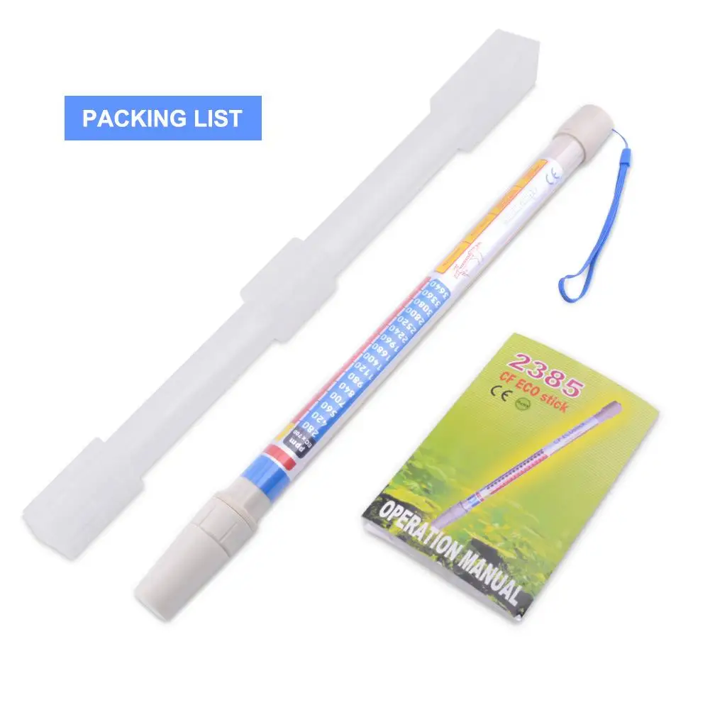 Nutrient Meter Nutrition Wand 3 X 1.5 V AA Batteries CF: 4 ~ 52CF EC: 0.4 ~ 5.2EC Factory Pre-calibrated Brand New
Nutrient Meter Nutrition Wand 3 X 1.5 V AA Batteries CF: 4 ~ 52CF EC: 0.4 ~ 5.2EC Factory Pre-calibrated Brand New