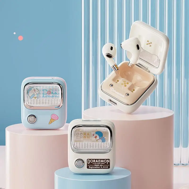 ROCK Doraemon Bluetooth Headset In-Ear Wireless Binaural Stereo Sports Retro TWS Bluetooth Headset
ROCK Doraemon Bluetooth Headset In-Ear Wireless Binaural Stereo Sports Retro TWS Bluetooth Headset