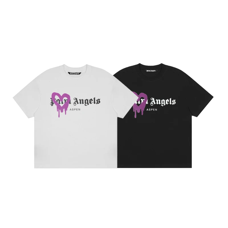 Palm Angels 22SS Unisex Men and Women Love Letters Urban Leisure Trend Fashion Loose Couple T-shirt Men and Women Gifts
Palm Angels 22SS Unisex Men and Women Love Letters Urban Leisure Trend Fashion Loose Couple T-shirt Men and Women Gifts