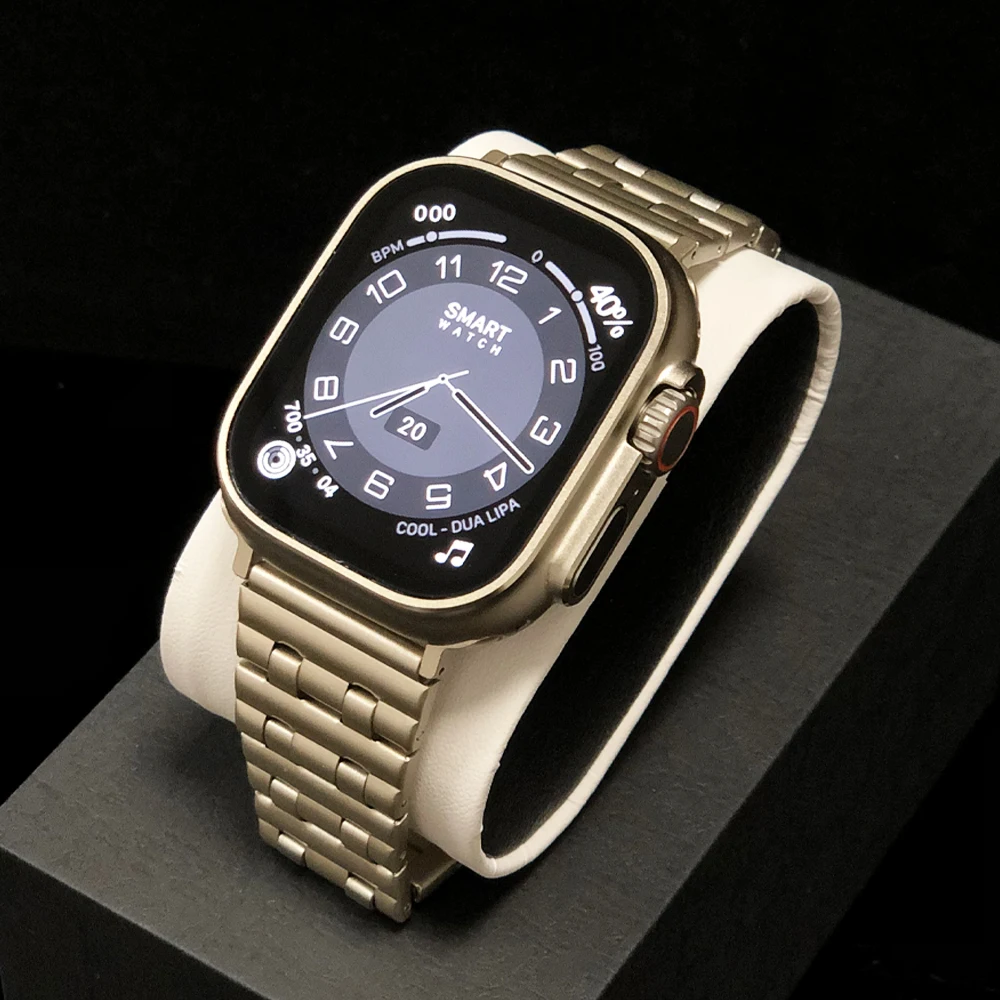 Stainless Steel Band For Apple Watch Ultra 49mm 7 6 SE 5 4 3 44mm 38 40 42mm Ocean Strap For iWatch Series 8 45mm 41mm Bracelet
Stainless Steel Band For Apple Watch Ultra 49mm 7 6 SE 5 4 3 44mm 38 40 42mm Ocean Strap For iWatch Series 8 45mm 41mm Bracelet