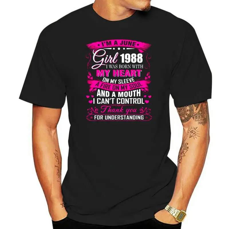 Футболка с дизайном на заказ I'm A June Girl 1988, 31 женская серая футболка с защитой от морщин и комиксов
Футболка с дизайном на заказ I'm A June Girl 1988, 31 женская серая футболка с защитой от морщин и комиксов
