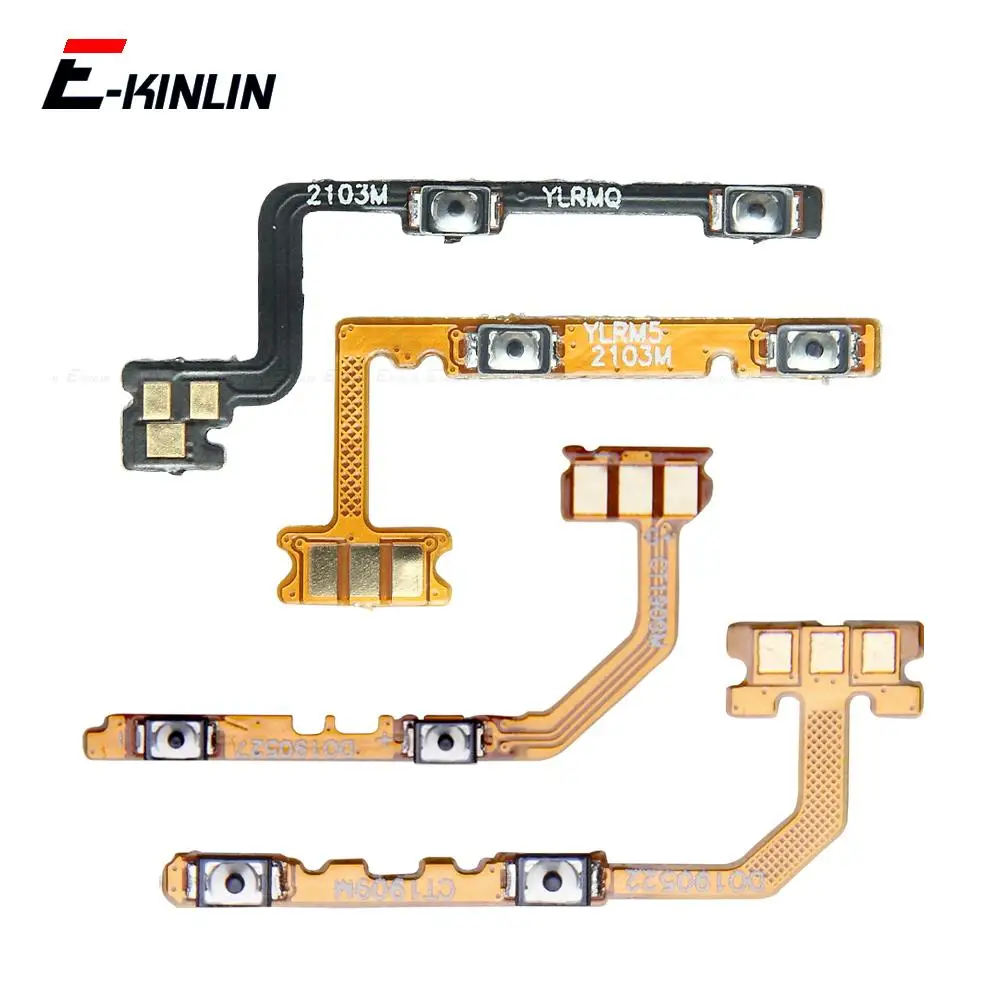 

Power ON OFF Mute Switch Control Key Volume Button Flex Cable For OPPO Realme 5 5s 5i 3 3i Pro