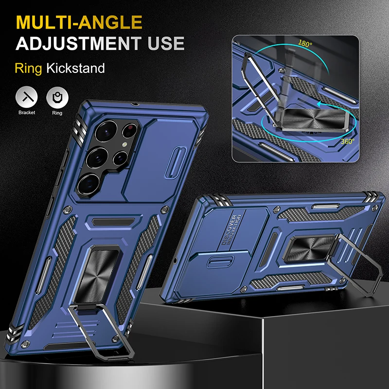 Slide Camera Len Case For Samsung S23 S22 Ultra Plus Car Magnetic Holder Shockproof Phone Cover Galaxy S21 Ultra Plus S20 FE S10
Slide Camera Len Case For Samsung S23 S22 Ultra Plus Car Magnetic Holder Shockproof Phone Cover Galaxy S21 Ultra Plus S20 FE S10