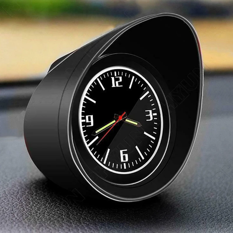 Interior Front Dashboard Clock Black Shell Luminous Backlight Time for Universal Cars
Interior Front Dashboard Clock Black Shell Luminous Backlight Time for Universal Cars